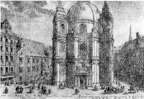 Вена. Церковь св. Петра, 1702—1751 гг., И.Л.Гильдебрандт