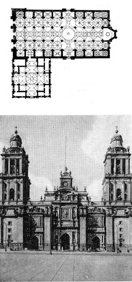 Мехико. Собор, 1563—1813 гг. 